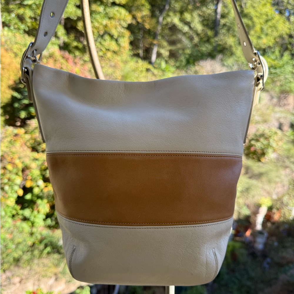 Coach Madison Leather Duffle Shoulder Bag‎ 9173 🤎✨
